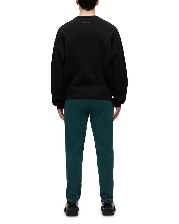 Hudson Classic Slim Straight Fit Chinos in Deep Teal 4