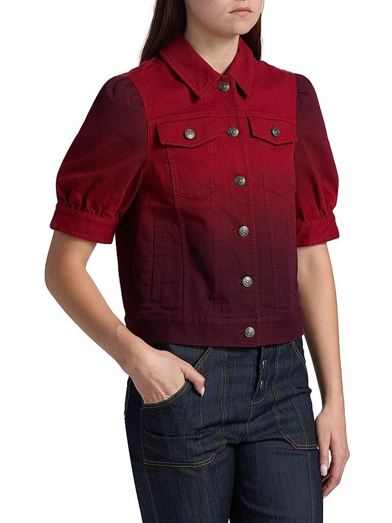 Cinq à Sept Hallie Degrade Denim Jacket 4