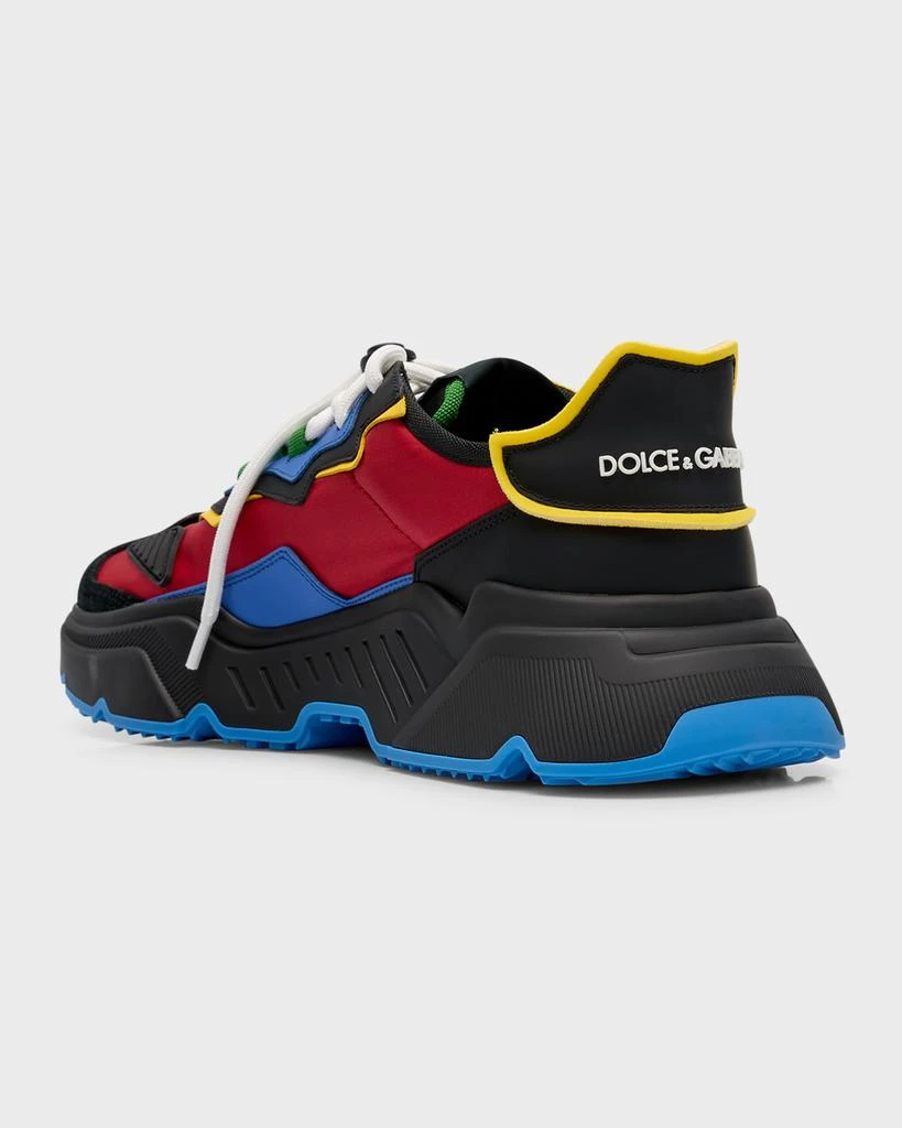 Dolce & Gabbana Men's Airmaster Mixed Media Fashion Sneakers 5