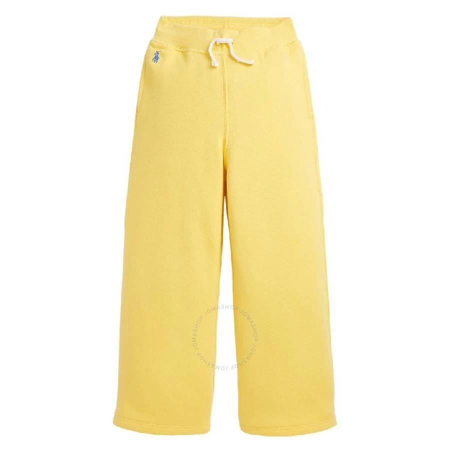 Ralph Lauren Girls Drawstring Wide-Leg Sweatpants 1