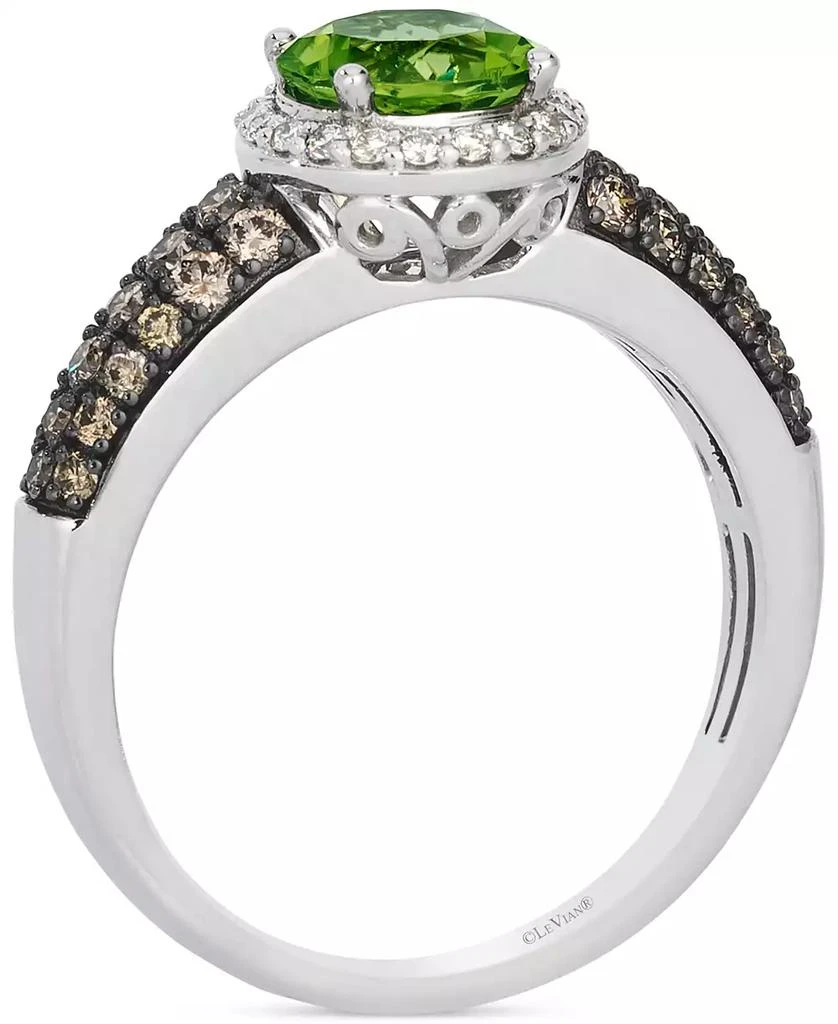 Le Vian Green Apple Peridot (1-1/3 ct. t.w.) & Diamond (1/2 ct. t.w.) Ring in 14k White Gold 2