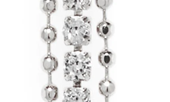 Nordstrom Ball Chain Tassel Lariat Necklace 3