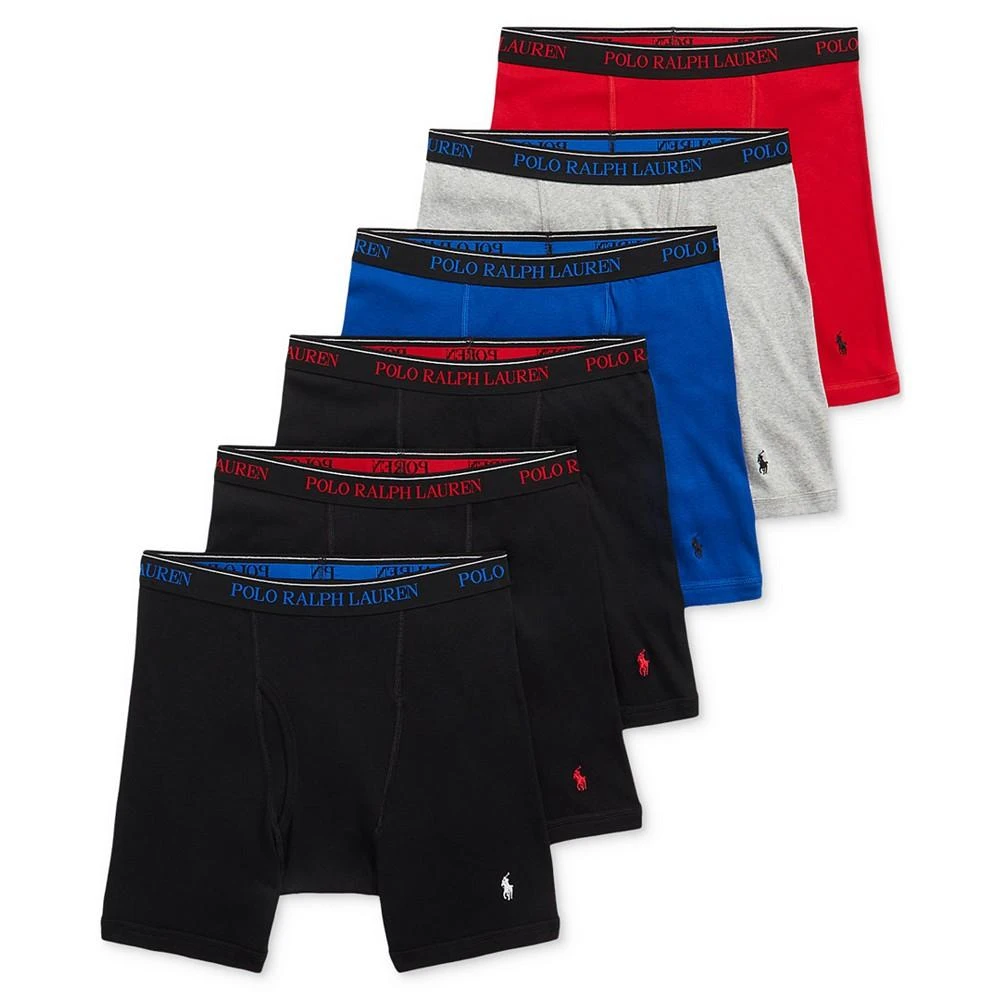 Ralph Lauren Men's  5+1 Free Bonus Pack Classic-Fit Boxer Briefs 1