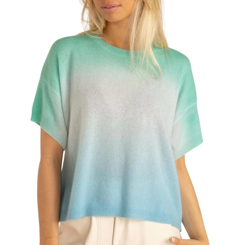 CRUSH CASHMERE Crush Cashmere - TRIPLE DIP DYE COCONUT TEE 1