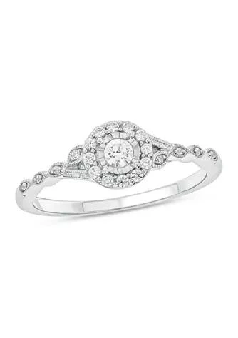 Belk & Co. Co. 1 5 Cttw Promise Ring 10Kt White Gold 1