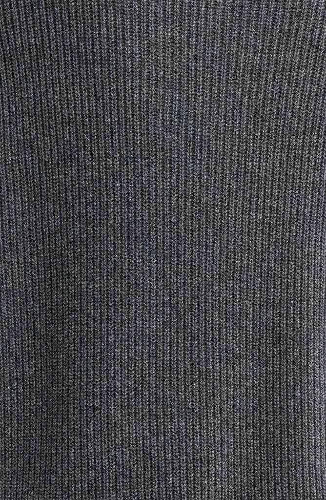 Treasure & Bond Half Zip Mock Neck Wool & Cotton Sweater 6