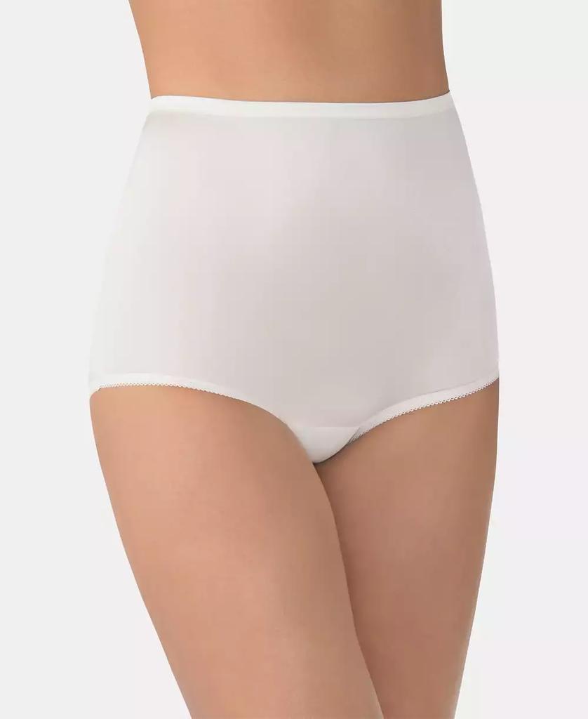 Vanity Fair Perfectly Yours Ravissant Nylon Full Brief Underwear 15712, Extended Sizes