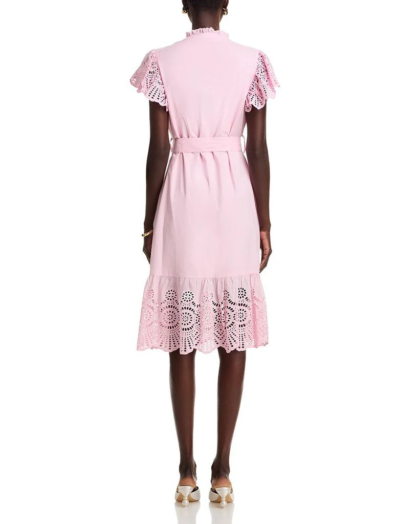 KOKO + MASON Eyelet Trim Dress 4