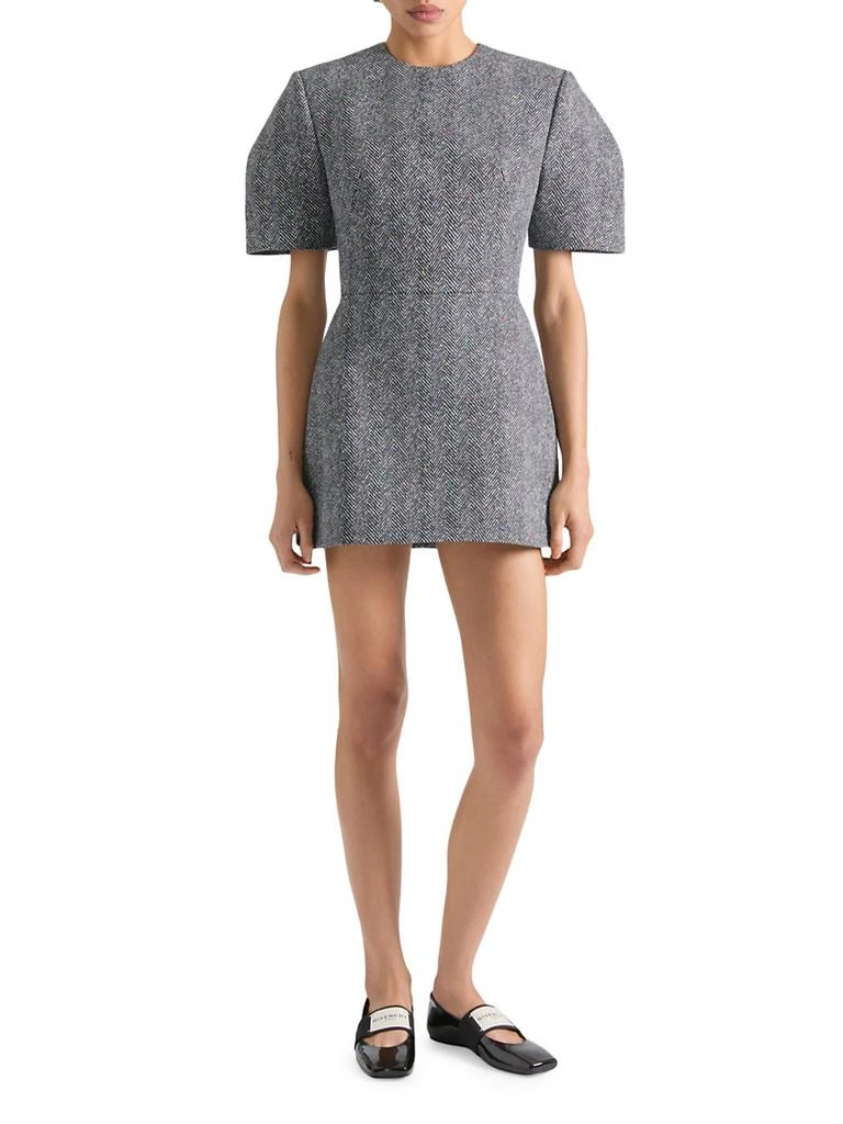 Givenchy Dress in Cotton Herringbone 4