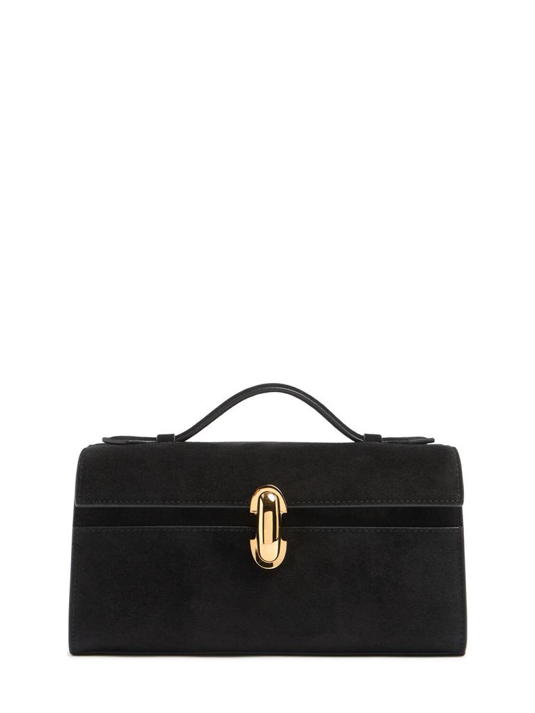 SAVETTE Symmetry Suede Pochette