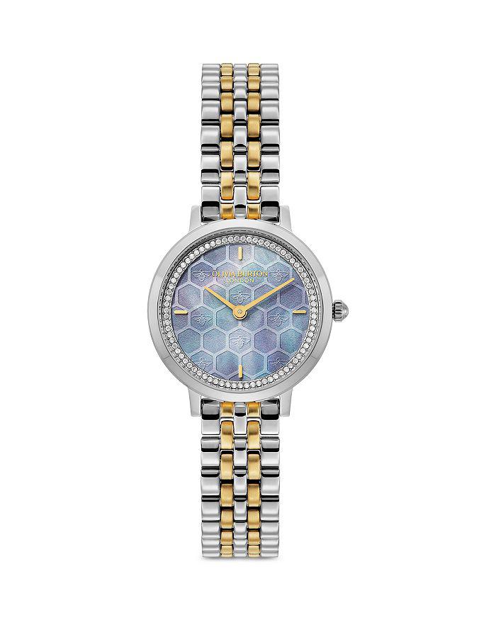 Olivia Burton Honey Comb Ultra Slim Watch, 28mm
