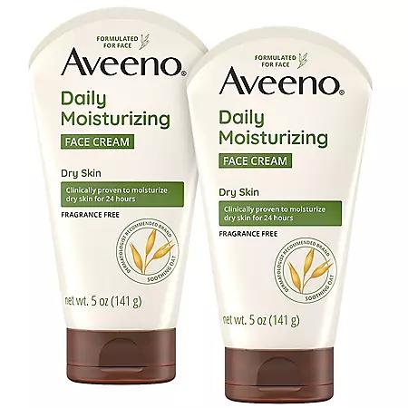 Aveeno Aveeno Daily Moisturizing Face Cream, 5 oz., 2 pk.