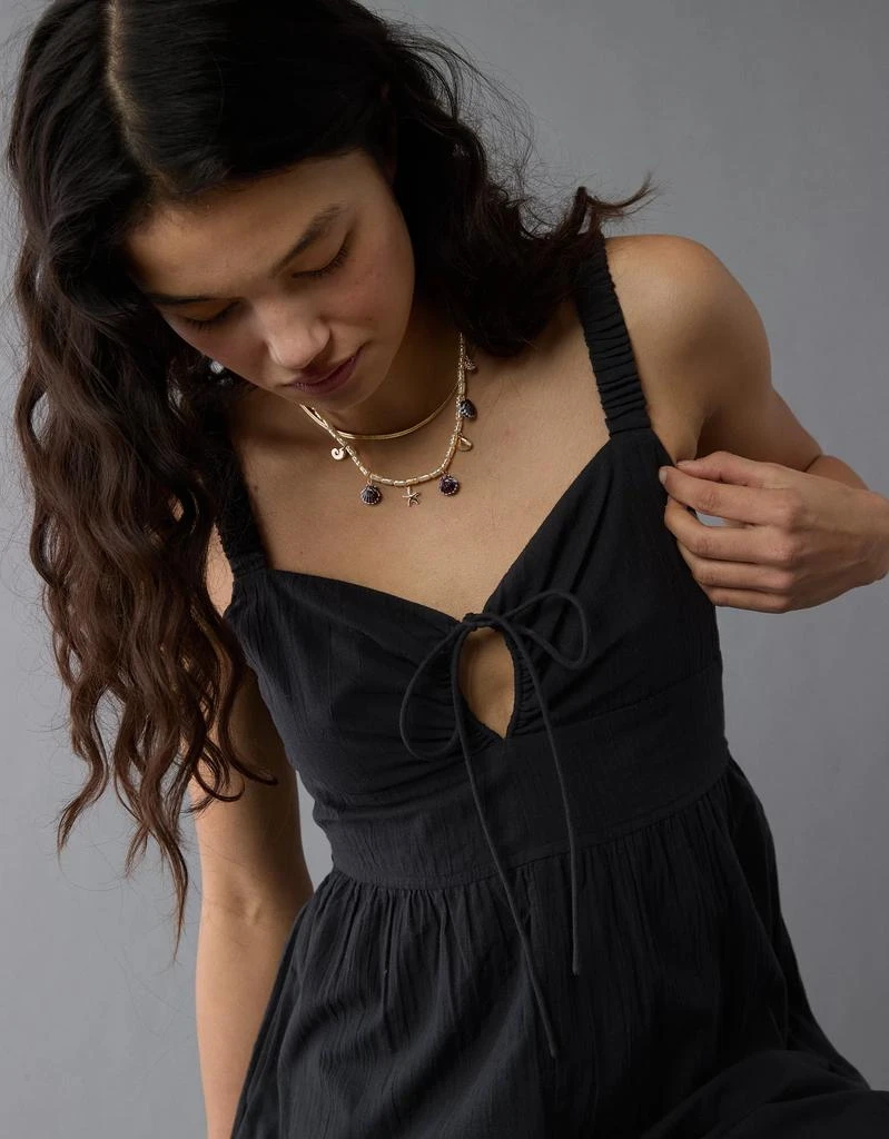 AE AE Tie Front V-Neck Jumpsuit 7