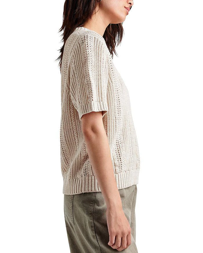 Splendid Lizzie Short Sleeve Sweater  4