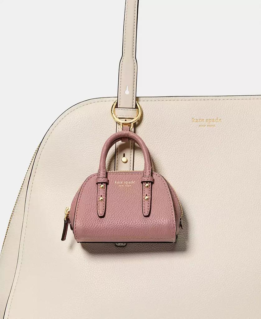 Kate Spade Charmed Pebbled Leather Bag Charm