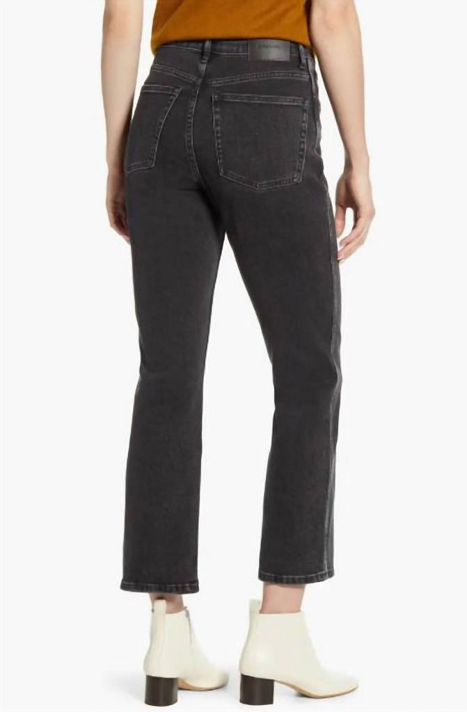 Everlane Everlane - Cheeky Bootcut High Rise Slim Straight Leg Jeans