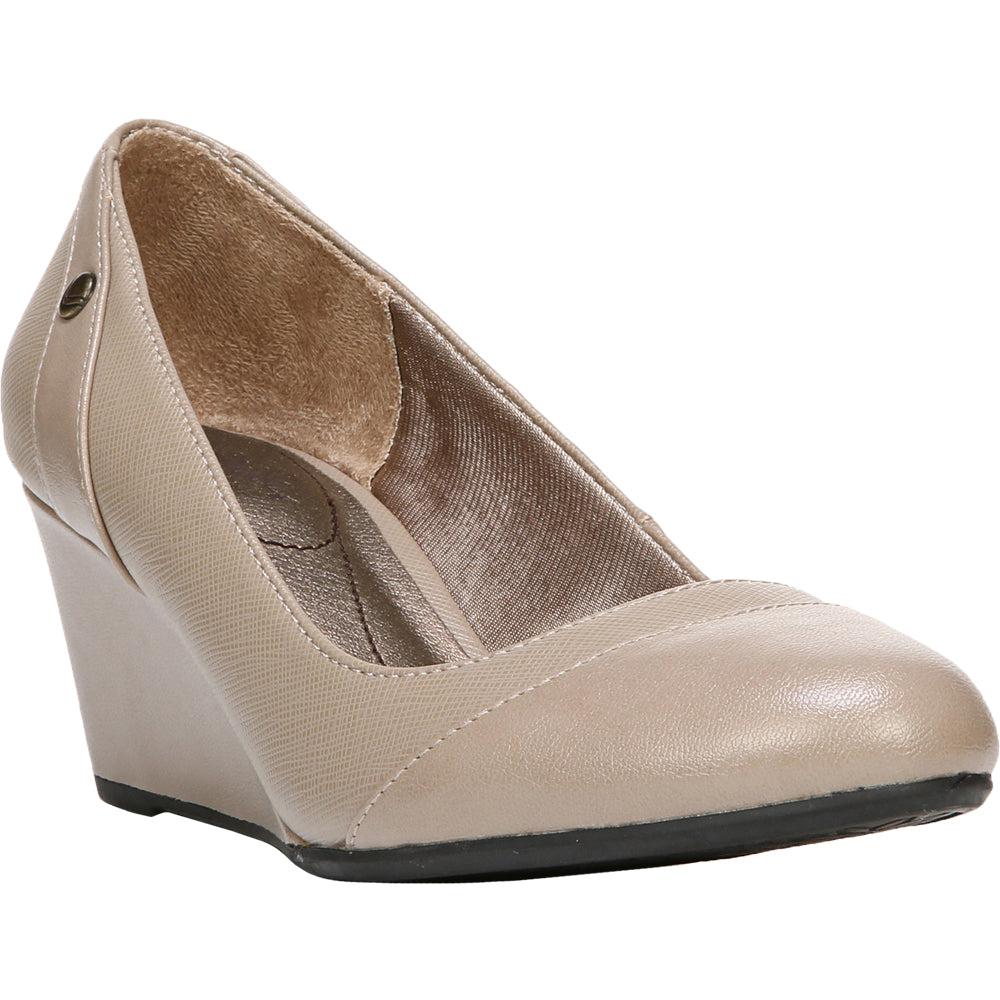 LifeStride Dreams Round Toe Wedge Pumps