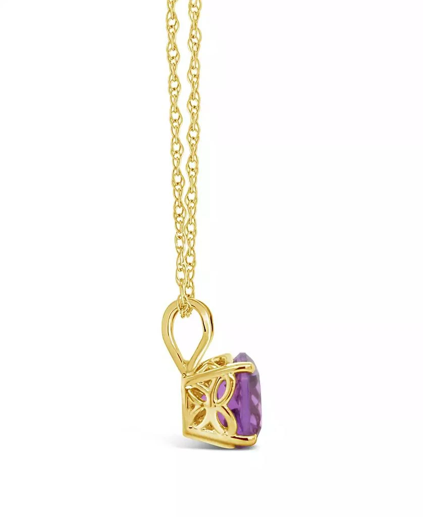 Macy's Peridot (1-3/8 ct. t.w.) Pendant Necklace in 14K Yellow Gold. (Also Available in Garnet, Citrine, Blue Topaz, White Topaz and Amethyst) 2