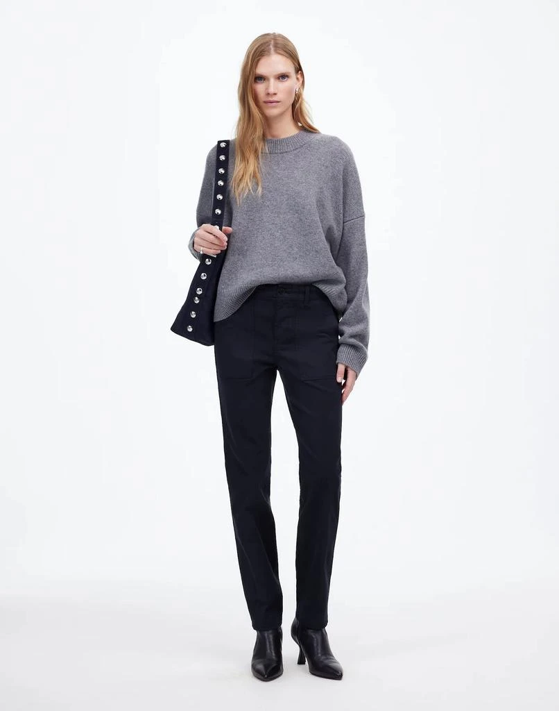Madewell The Slim Straight Utility Pant in Garment Dye 1