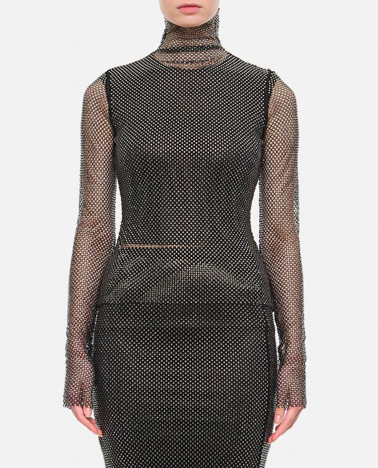 Max Mara Valdai Long Sleeve Crystal Top