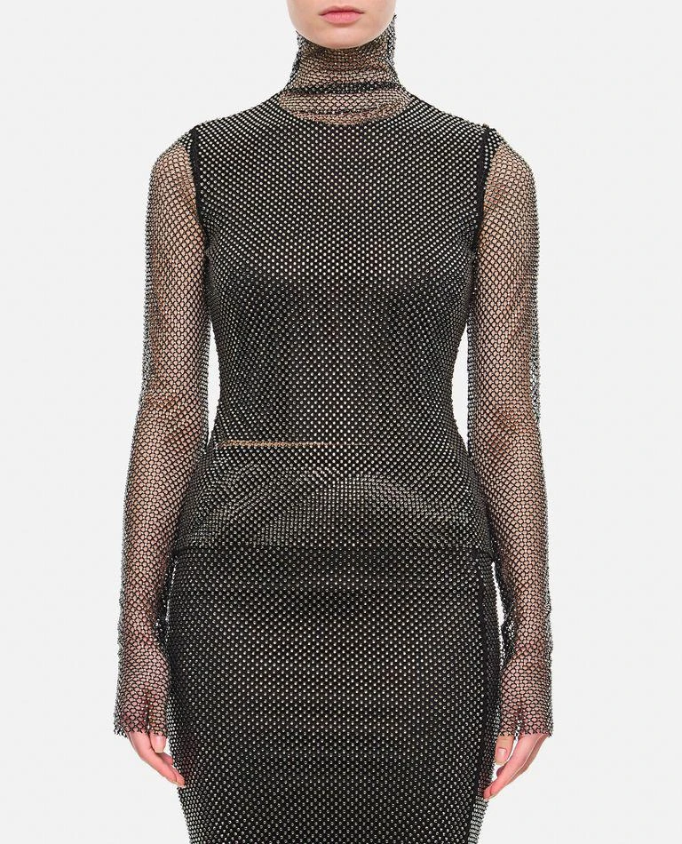 Max Mara Valdai Long Sleeve Crystal Top 1