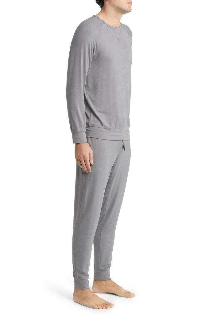Daniel Buchler Long Sleeve Stretch Viscose Pajama T-Shirt 3