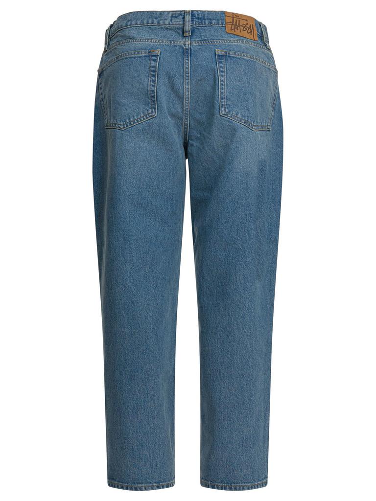 STUSSY Stüssy Logo-Patch Denim Jeans