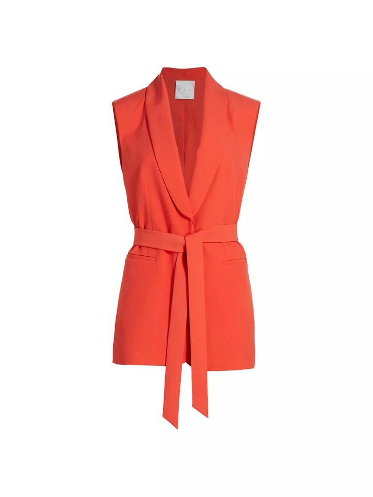 Tahari Jolene Tie-Waist Vest 1