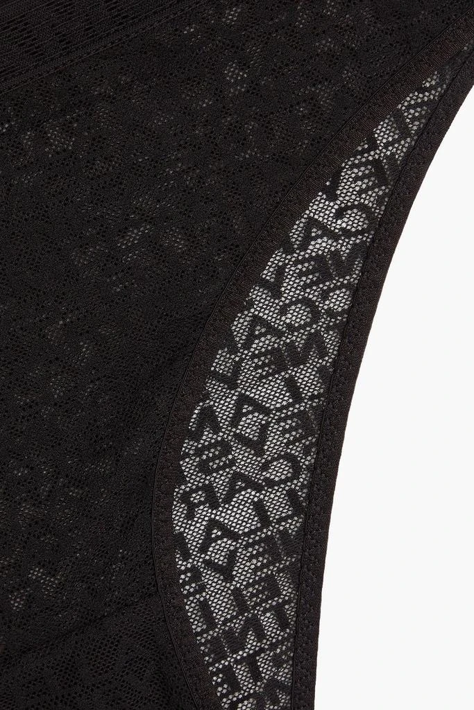Stella McCartney Stretch-tulle mid-rise briefs 4
