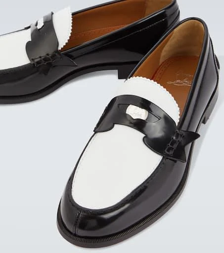 Christian Louboutin Leather penny loafers 3
