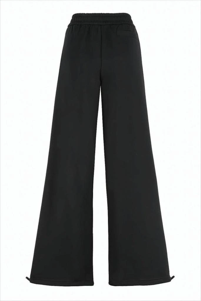 Versace Wide-Leg Jogger Pants with Adjustable Hem and Embroidered Branding 2
