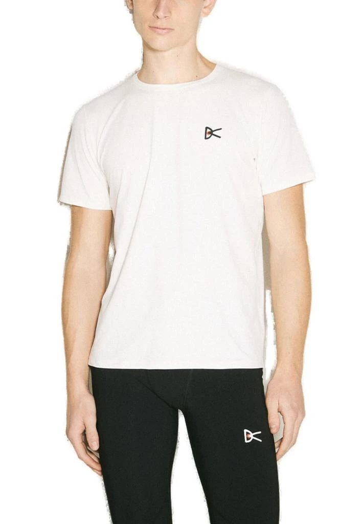District Vision District Vision Logo Printed Crewneck T-Shirt 1
