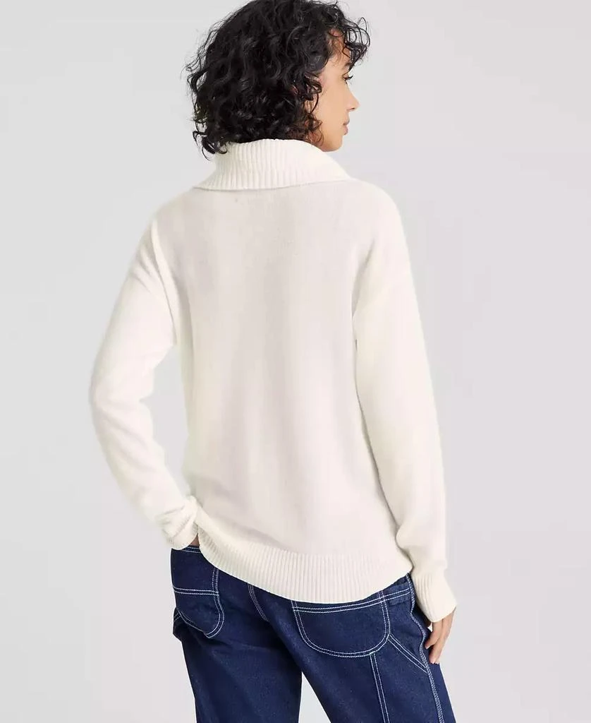 Charter Club 100% Cashmere Women's Quarter-Zip Sweater, Created for Macy's 2