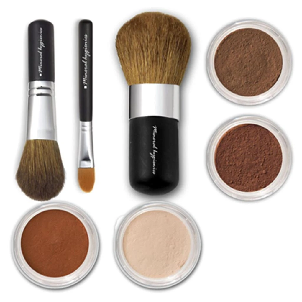 Mineral Hygienics Mineral Makeup Starter Kit - Dark