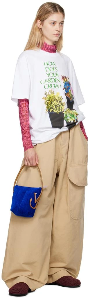 JW Anderson Beige Cargo Trousers 4