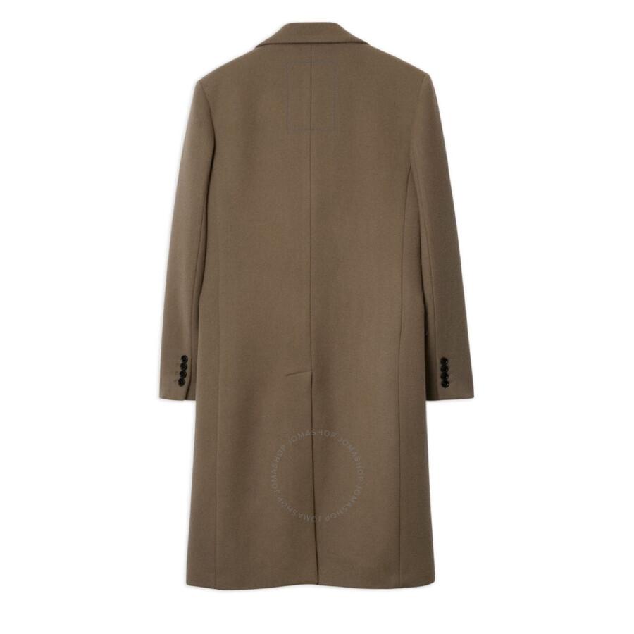 Burberry Single Breasted Wool Coat