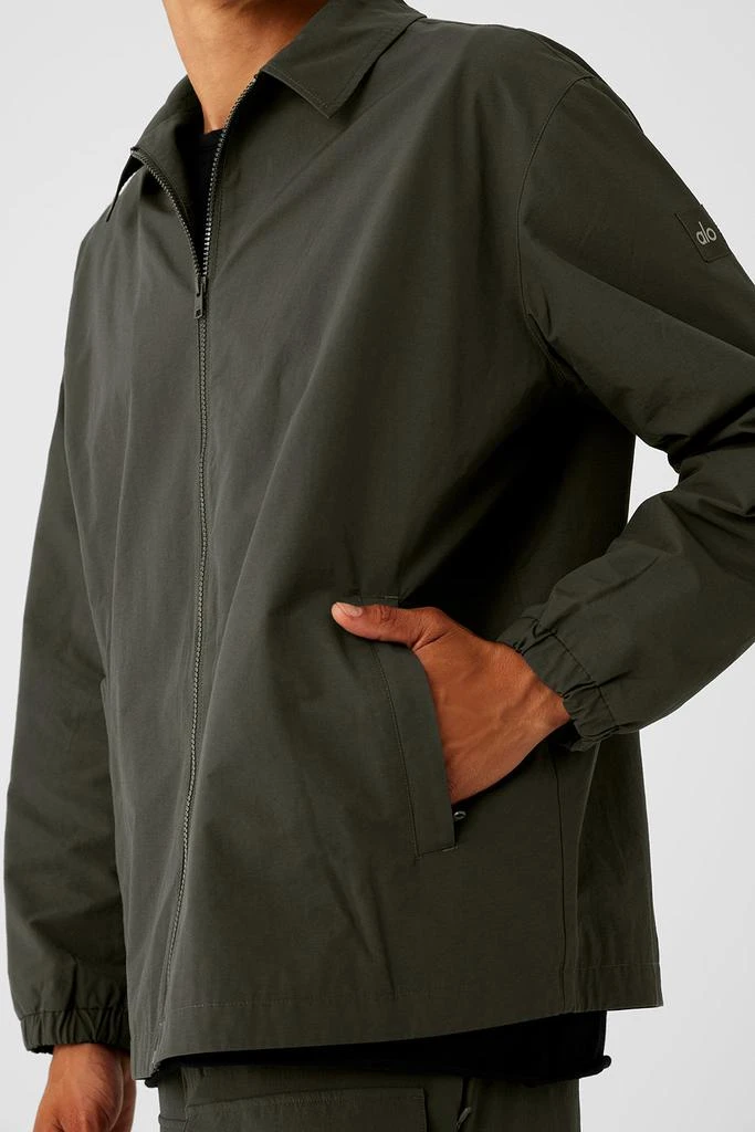 Alo Torrent Overshirt - Stealth Green 4