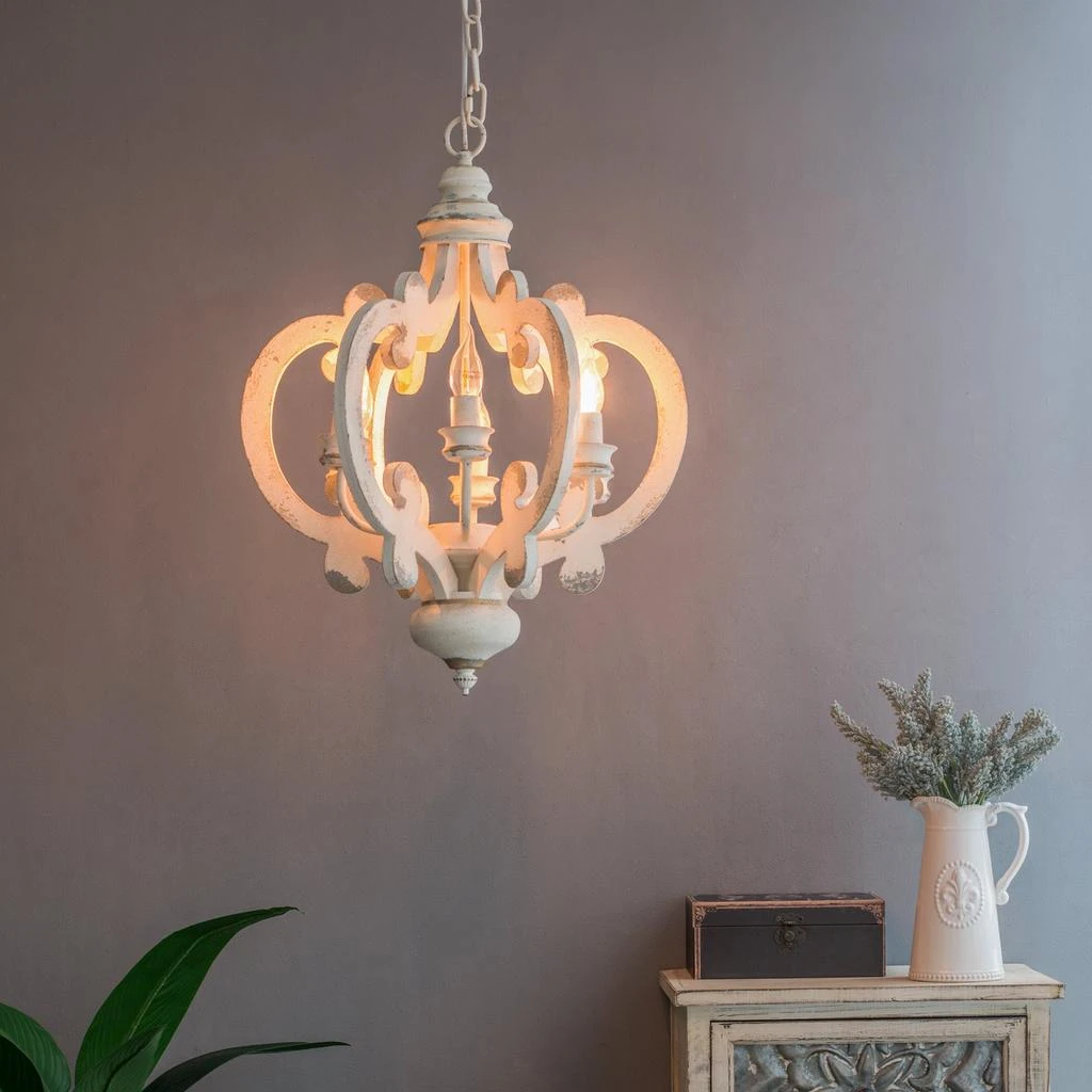 Streamdale Furniture Streamdale 6-Light Farmhouse Chandelier 5