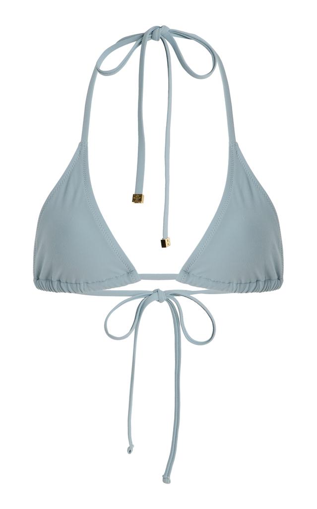 ÉTERNE Éterne - Isla Triangle Bikini Top - Blue - S - Moda Operandi