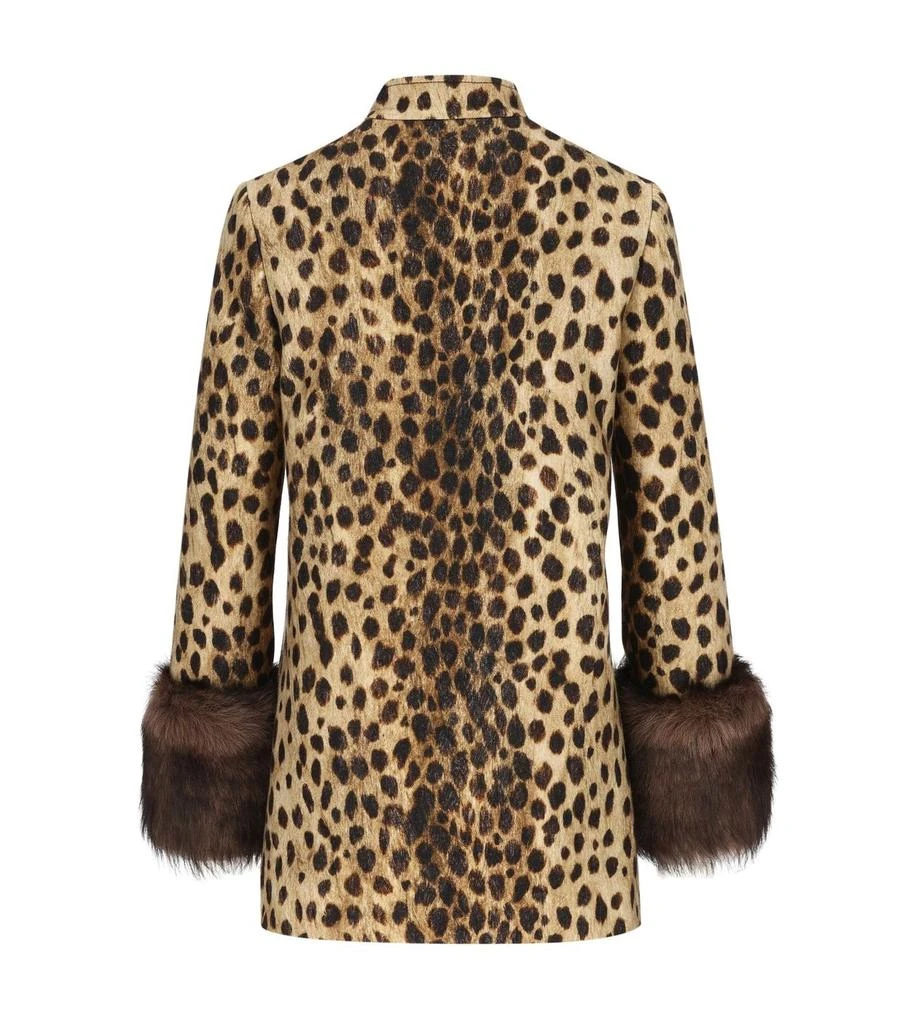 Valentino Valentino Jaguar Spots Leopard Printed Coat 2