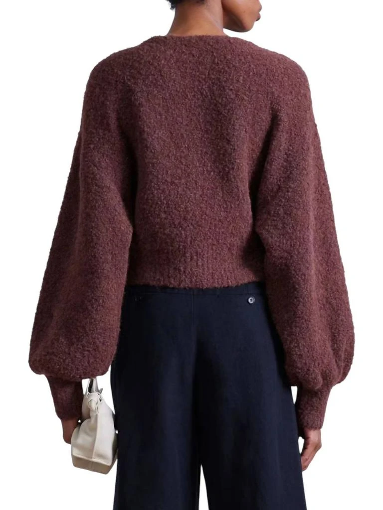 Apiece Apart Apiece Apart - Soft Textural V-Neck Top 2