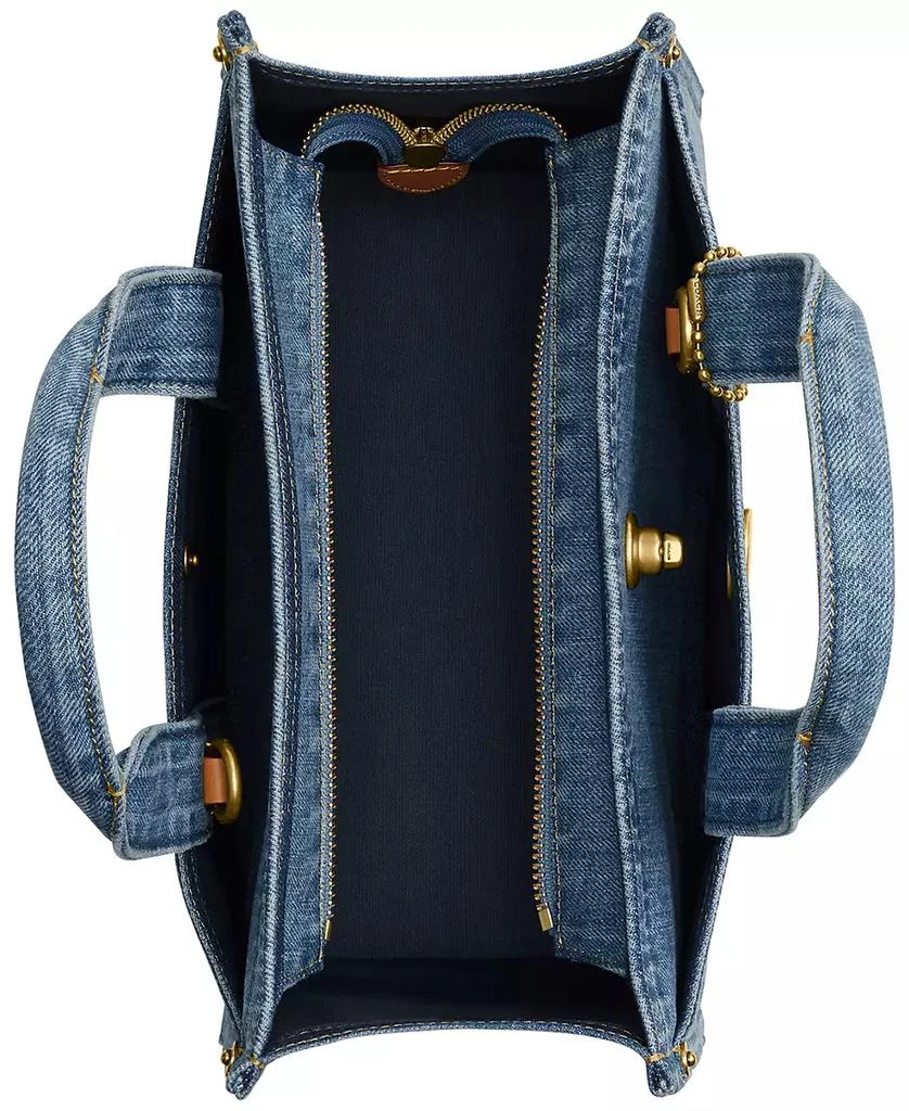 Coach Denim Cargo 26 Tote 6
