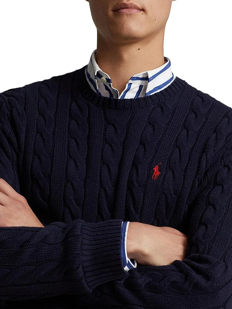 Ralph Lauren Cable-Knit Cotton Sweater 5