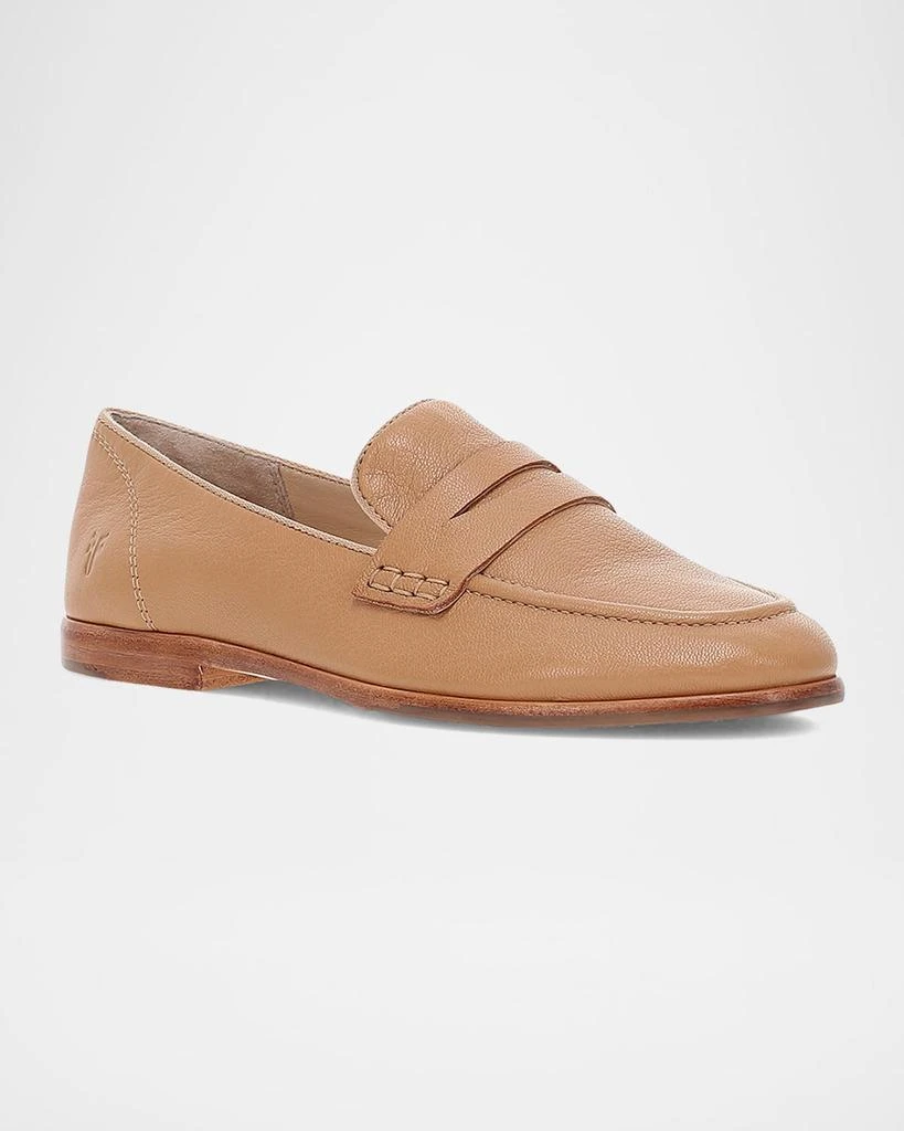 Frye Faith Leather Classic Penny Loafers 2