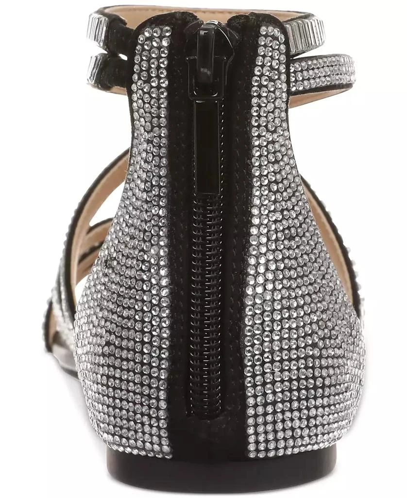 Thalia Sodi Women's Dana Embellished Strappy Flat Sandals 3