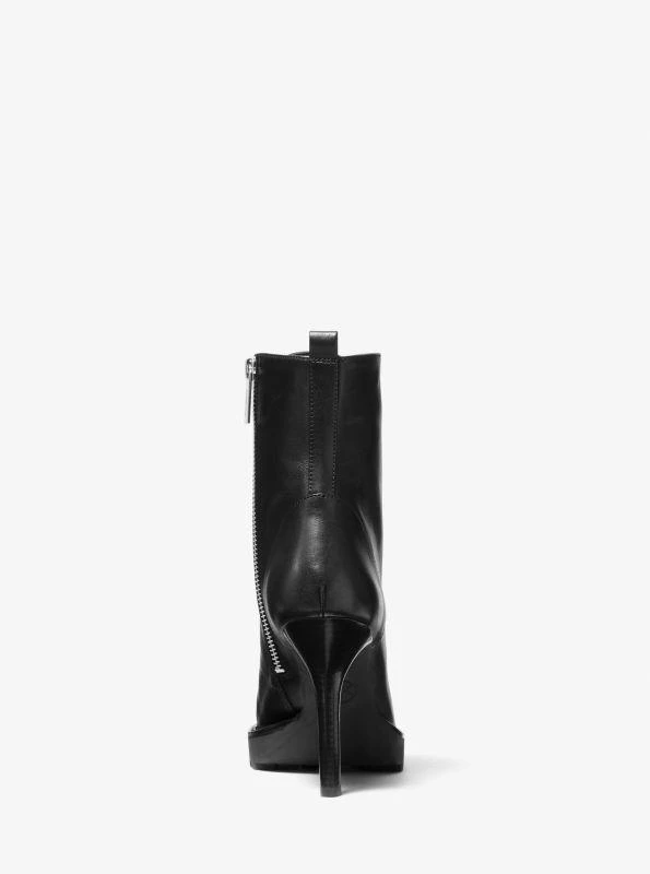 Michael Kors Kyle Leather Lace-Up Boot 4