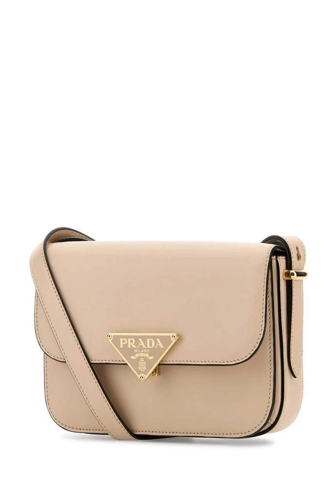 Prada Light Pink Leather Crossbody Bag 2