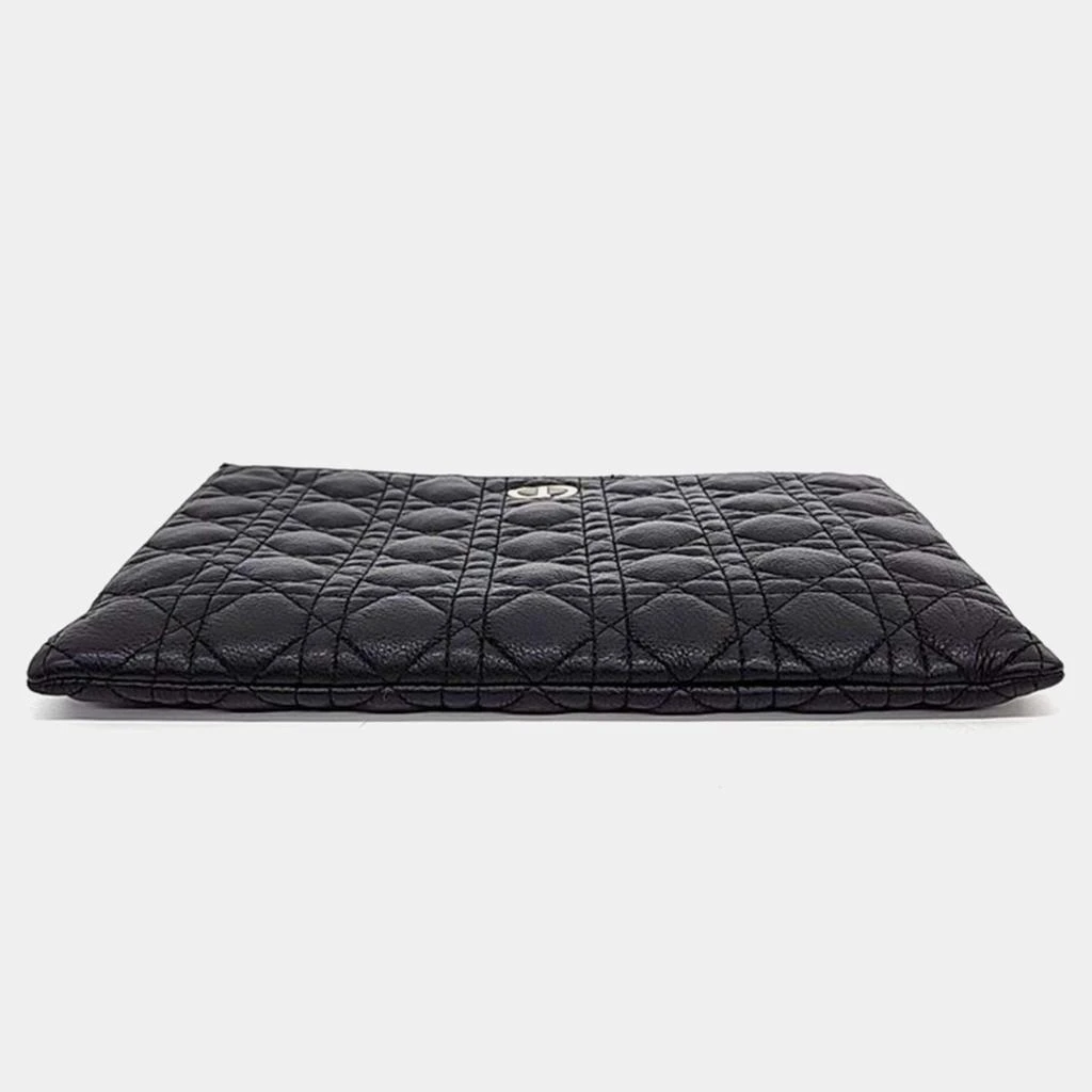 Dior Dior Black Leather Caro Daily Pouch 3