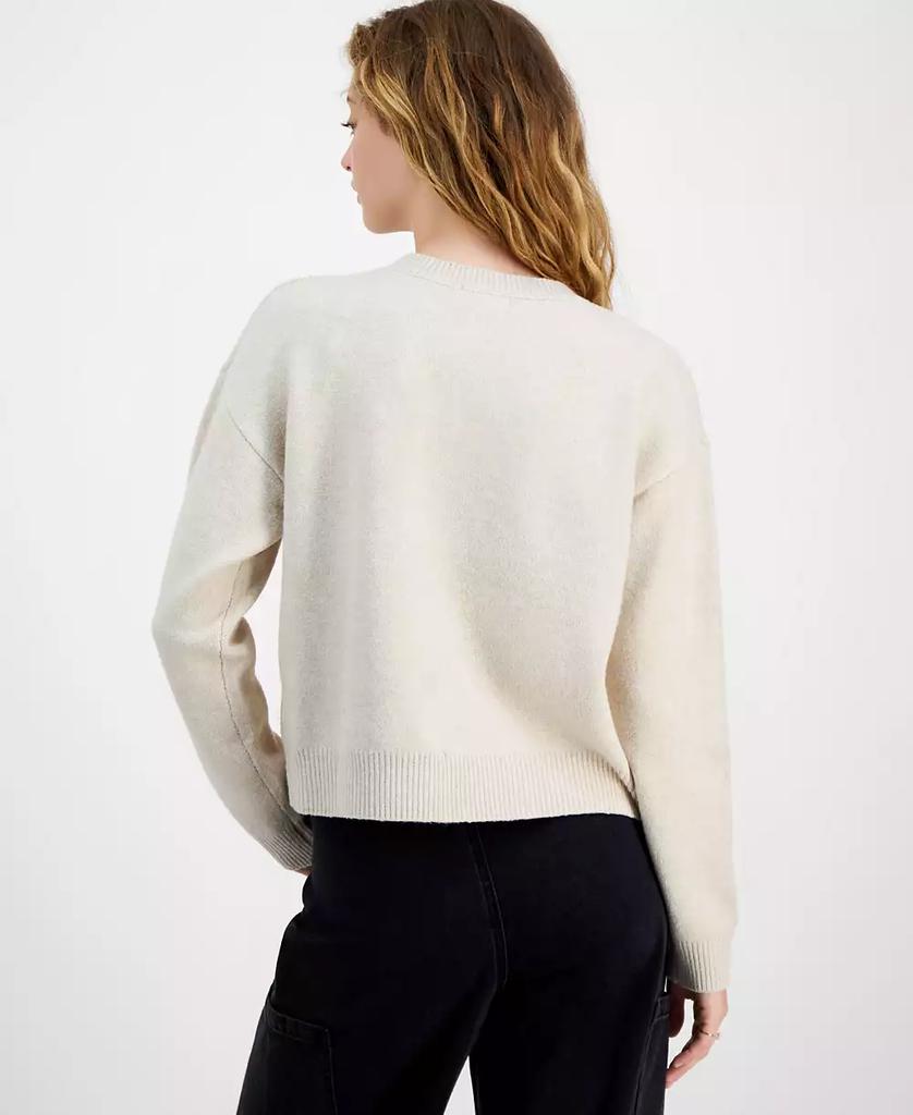 Hooked Up by IOT Juniors' "It Girl" Crewneck Sweater
