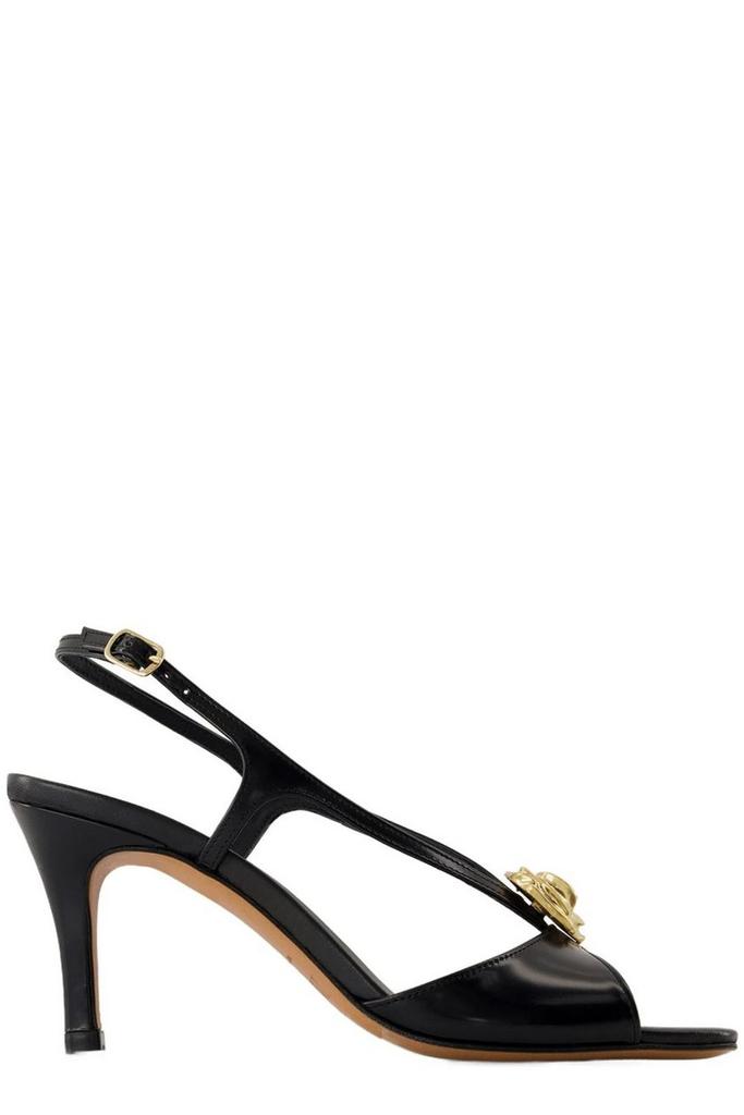 ROUJE Rouje Floral Plaque Sandals